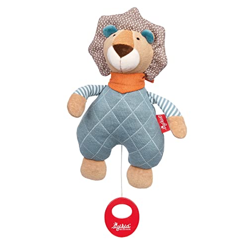 39794 - Carillon leone Lulo Lumpo per ragazze e ragazzi da 0 a 8 anni giallo