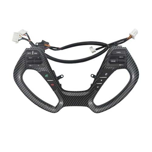 Bouton volant pour Kia Rio 3 en carbone avec régulateur de vitesse