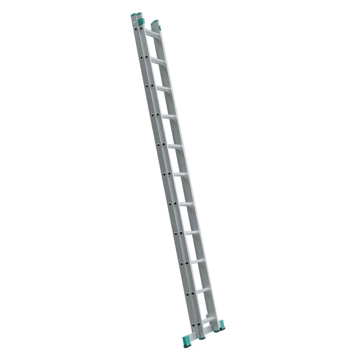 Echelle Transformable 2 Plans coulissante Extensible 11 marches