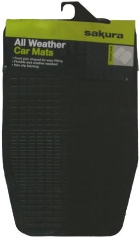 Sakura SS3349 Pair Universal Front Rubber Mats