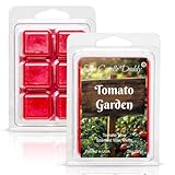 The Candle Daddy Tomato Garden - Tomato Vine Maximum Scented Wax Melt - 1 Pack - 2 Ounces - 6 Cubes