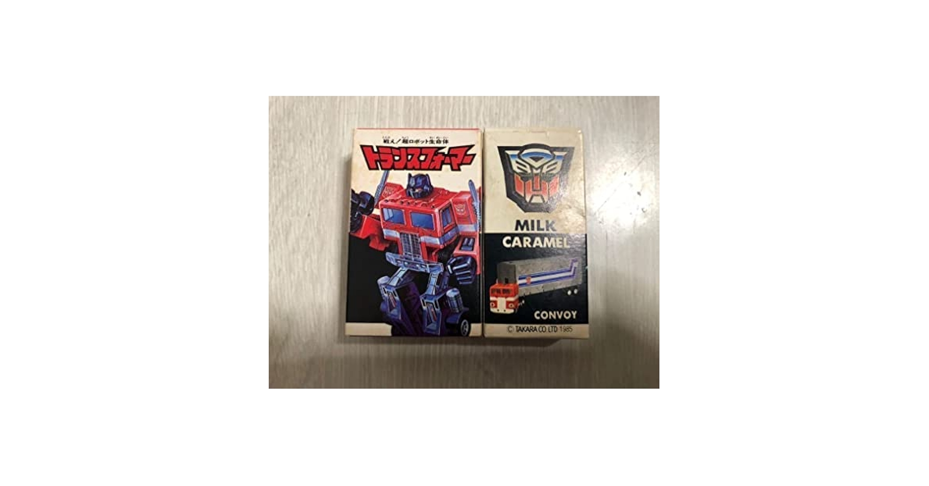 Amazon.co.jp: トランスフォーマー ミルクキャラメル 箱＋人形5