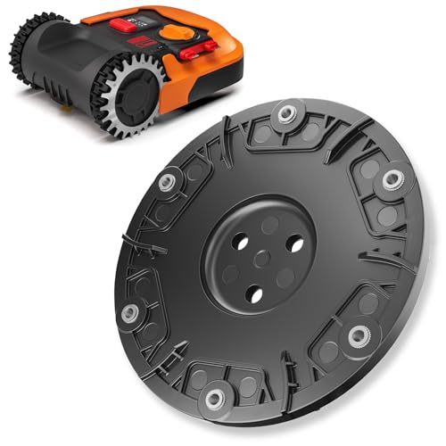 DOMAR MESSERTELLER KOMPATIBEL MIT LANDROID S & M BIS BJ 2020 – Worx-Mähroboter Ersatzteil für präzisen Schnitt – passend für Landroid Klingen & Worx Messerklingen – Robustes Zubehör