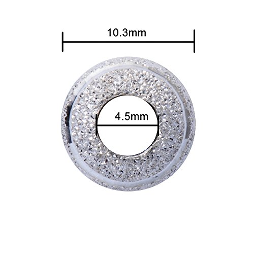 Changeable 925 Sterling Silver Charms For Bracelets (Balling Pure Kugel) #TOP1