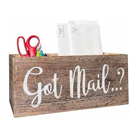 Admired By Nature Rustic Mail Storage Box Cover