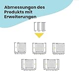 Safety 1st Easy Close Metal Gate, Treppenschutzgitter ohne Bohren, 73–80 cm (bis 108 cm erweiterbar), leicht schließbares Türschutzgitter, mit 1 Hand öffnen, kein Bohren, Zweifachsicherung, Dark Grey