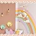 CroBlissful Crib Mobile for Boys Girls, Cute Stars Moon Cloud Boho Gender Neutral Hand-Crocheted Mobile for Baby Nursery Ceiling Mount Unisex