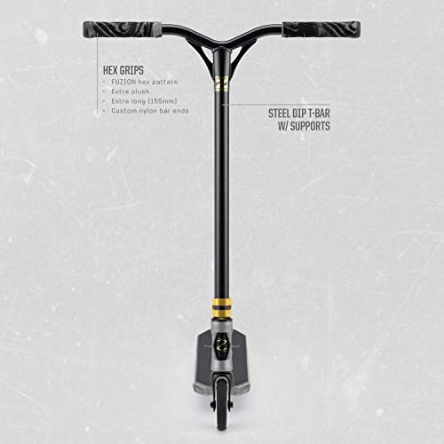 Fuzion Z300 Pro Scooters For Adults - Pro Scooters For Teens, Teens And Adults – Durable Bmx Scooter Trick Scooter, Freestyle Kick Scooter For Boys And Girls (Silver) #TOP3