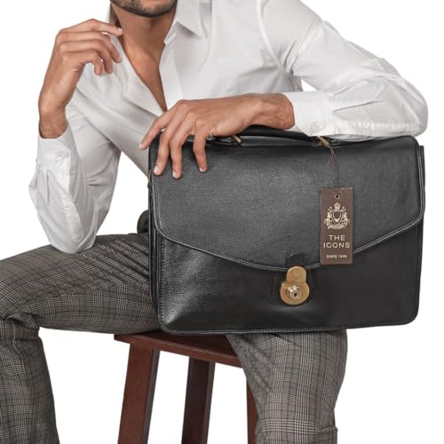 Image of Hidesign Men's Leather Laptop Bag