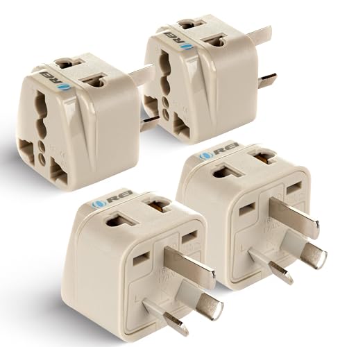 Orei DB-16-4PK Australia Power Plug Adapter cover