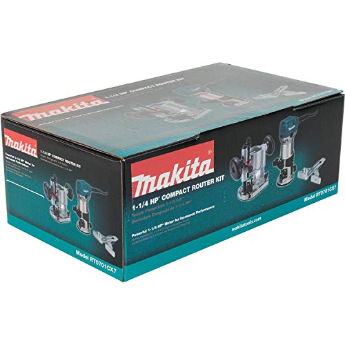 Makita RT0701CX7 1-1/4 HP Compact Router Kit