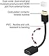 VCELINK HDMI Verlängerung HDMI Verlängerungskabel Extension TV Stick Adapterkabel Hochgeschwindigkeits 12cm 1 Stück …