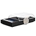 WAOAW W-01-50 Digital Milligram Scale 50 X 0.001Gram Reloading Jewelry Scale Digital Weight with Calibration Weights Tweezers and Weighing Pans (Batteries Included)