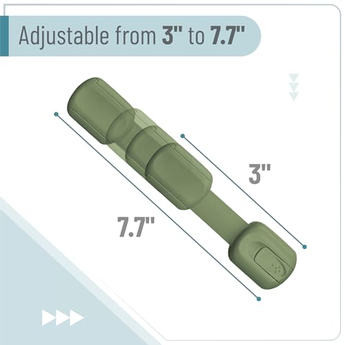 Image of Bates- Child Safety Strap Locks, 6 Pack, Dusty Green, Baby Cabinet Locks with Adjustable Strap Length