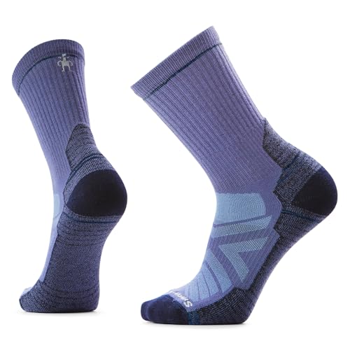 Smartwool Unisex Hike Light Cushion Crew Socks, Nightfall Blue, L