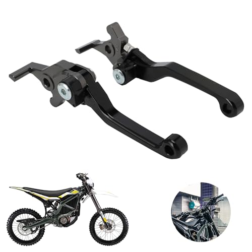 BAOUFF Brake Levers for Surron Ultra Bee,Adjustable CNC 6061 Aluminum Handle Brake Levers Replacement for Electric Dirt Bike Sur Ron Ultrabee-Black