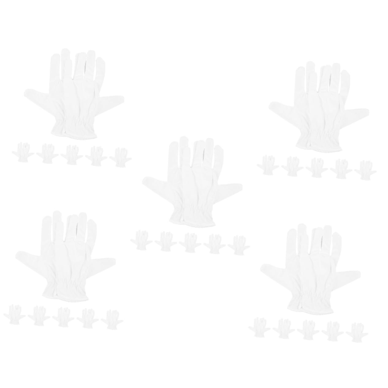 Artibetter 30paires Gants Anti-statique Ultra-fin Lot Pour Inspection De Bijoux Événements Et Bricolage Gants Respirants Et Confortables Pour Des Mains
