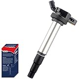 DrCax OEM Ignition Coil UF619,UF596 Compatible with Toyota, Scion, Lexus Vehicles Corolla, Matrix Prius V Plug-In Vibe xD CT200h - Replaces 90919-02258,90919-02252,C1714 - L4 1.8L Engines - 1 Pack