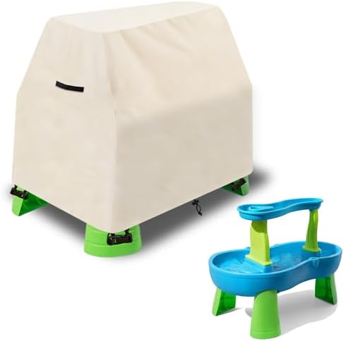 Kids Water Table Cover Fit Rain Showers Splash Pond Water Table,W...