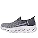 Skechers Women's Go Walk Glide Step 2.0 Venus Hands Free Slip-Ins Sneaker, Charcoal/Lavender, 11