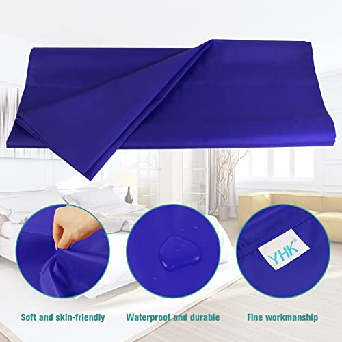 Yhk Tubular Slide Sheet For Patient Transfer, Sliding Draw Sheets To Assist Moving Elderly,Slides For Cars, Hospital Bed, Home Care(Blue, 28"X47"(72X120Cm) #TOP3