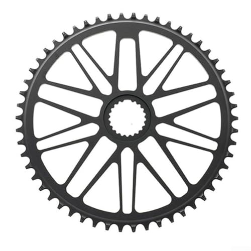 Plato único para instalación directa en bicicletas M9100 M8100 Procesado CNC para una resistencia y rendimiento óptimos (52T)