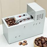 Automatische Kastanien-Einritzmaschine, Gewerblicher Ein-/Doppelkettenöffner Mit 2 Formensätzen, Einstellbare Schnitttiefe (0,5–2,5 mm), Leistung 60–120 kg/H, Für Bäckereien Single-Lane