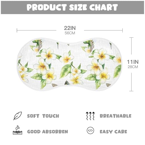 xigua Watercolor Hummingbirds Baby Burp Cloths for Newborn Boys and Girls 4 Pack, Soft & Absorbent Cotton Baby Burp Cloth, Baby Washcloths, Newborn Towel, Burp Rags4