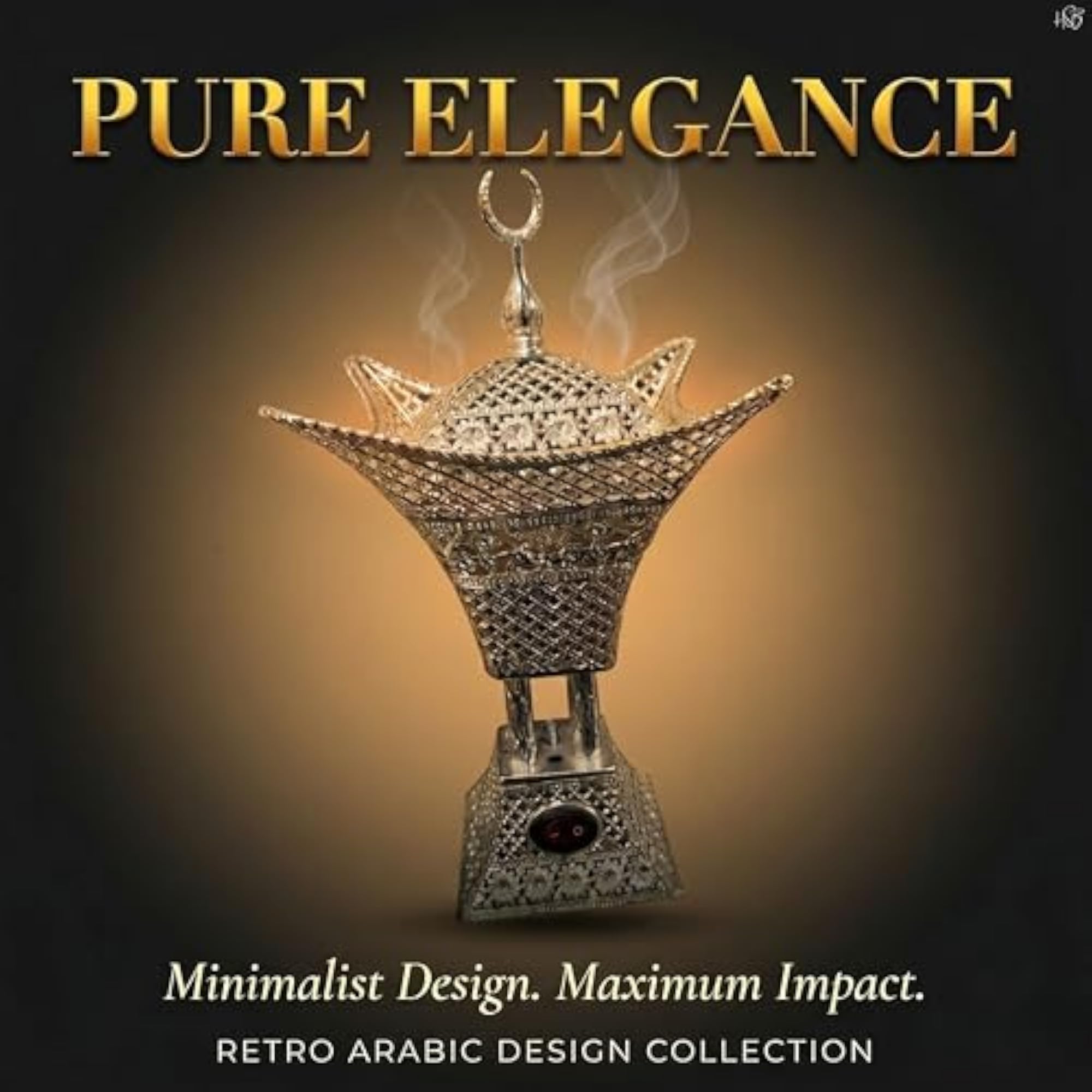Electric Bakhoor Burner for Oud & Frankincense