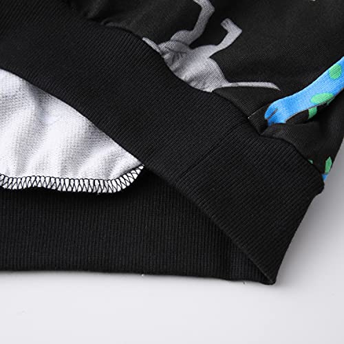 Qtake Fashion Boys Sweatshirts 2 Piece Clothes Dinosaur Cotton Long Sleeve Kids Pullover Toddler Size 3-9 Years (8, Shirt8) #TOP6