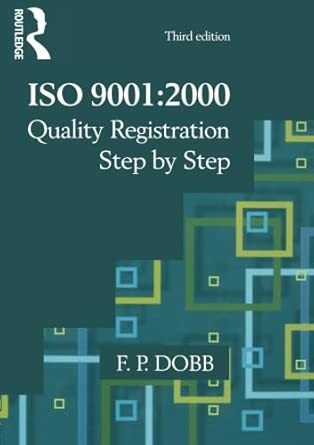 ISO 9001:2000 Quality Registration Step-by-Step 3rd Edition book cover
