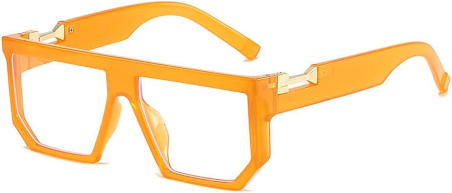 MUTYNE Retro Punk Square Jelly Color Sunglasses Women Shades UV400 Fashion Men Clear Ocean Gradient Sun Glasses