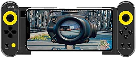 ipega-PG-9167 Wireless 4.0 Smart PUBG Mobile Game Controller for Samsung Galaxy S10/S10+ /S20 S20+5G/Huawei P40 Pro P30 P30 Pro Mate Android Mobile Smartphone Tablet (Android 6.0 Higher System)