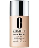 New Clinique Even Better Makeup SPF 15, 1 oz / 30 ml, 25 Buff (VF-G)