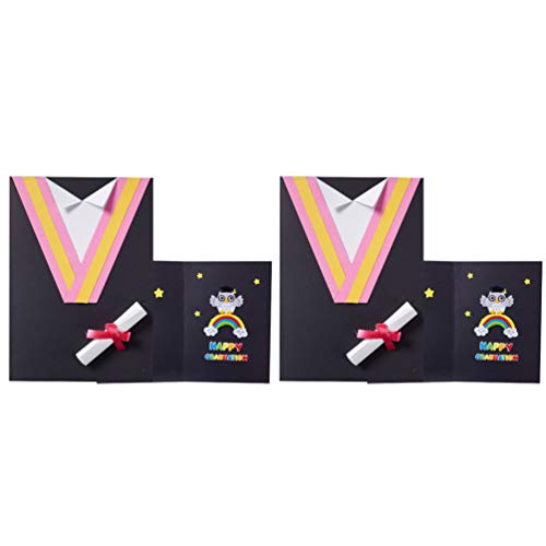 Amosfun 2 peças de cartão de formatura feito à mão DIY material de artesanato ferramenta educativa p