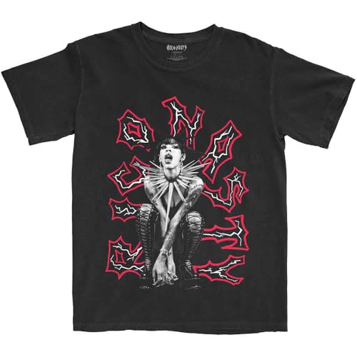 T-shirt Rico Nasty Punk Logo Noir Officiel, vêtement streetwear de culture hip-hop
