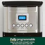 Cuisinart 14-Cup Machine à café programmable, en acier inoxydable (DCC-3200C) | PerfecTemp Carafe en verre, 1-4 tasse de réglage, contrôle de la force Brew, Brew Pause
