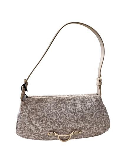 Borbonese BORSA HOBO M. C/TRACOLLA beige C75 SABBIA MEDIUM