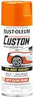 Rust-Oleum Automotive Custom Lacquer Aerosol 11 oz, Matte Racing Orange