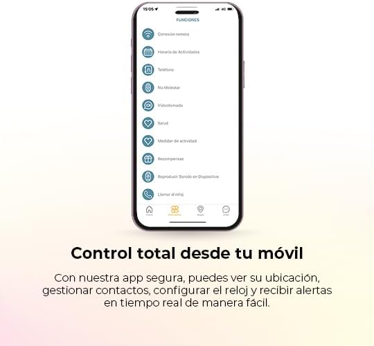 SaveFamily SaveWatch Plus 2 | Reloj Inteligente Niño con Localizador GPS, Llamada, Vídeo, Whatsapp, Spotify, App Store | SIM Incluida – Esfera Negra y Correa de Silicona Negra 8