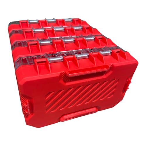Image of Craftsman Nano Small Versastack Compatible Stackable Plastic Storage Cases 4 Pack