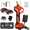 OUTIGO Tijeras de Podar Eléctricas, Tijeras de Podar con Baterías 3000mAh 21v, Tijeras de Poda de 25mm Tijeras de Podar 800W con Motor Brushless para Jardinería, Árboles Frutales, Viñedos