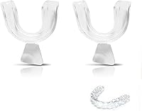 Vista 1 de Giveme5 - Protector bucal de silicona para apretar los dientes, molienda, moldeable, protector nocturno dental para morder, ayuda para dormir