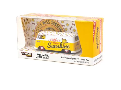 Modelo a escala 1:64 Volkswagen T1 Panel Van Little Miss Sunshine miniatura 3