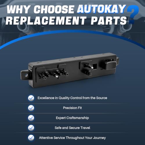 AUTOKAY 88191-3S100RY Power Seat Switch Front Seat Left Driver Side for Hyundai Sonata 2011-2015 by AUTOKAY - Used condition - Image 6