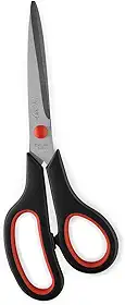 Tesoura Ergonomica Cabo Preto 21Cm-Blister - 100872