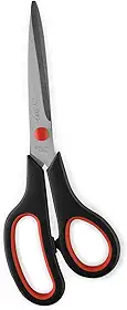 Tesoura Ergonomica Cabo Preto 21Cm-Blister - 100872