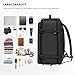 SUOCO Travel Vacuum Backpack with Portable Electric Pump, 45L Carry On Compression Seal Travel Backpack with Vacuum System, Traveling Packing Luggage Suitcase, Black