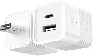 WiFi Smart USB Adapter, Mini Fernbedienung Schalter mit Tuya App, DC 5-12V Power Control, Funktioniert mit Alexa und Google Home, Weiß