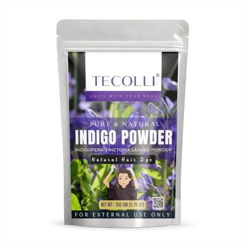 Pure Indigo Powder 150g 100% Natural Herbal Hair Color | Safe Black & Brown Dye Alternative | Ammonia-Free & PPD-Free Plant-Based Hair Dye